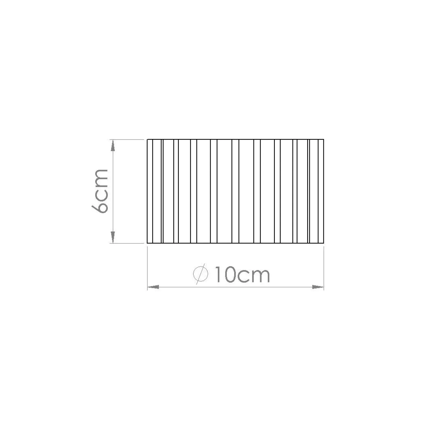 Plafon AURA 1 czarny Gx53 (SL.1787) - Sollux Lighting