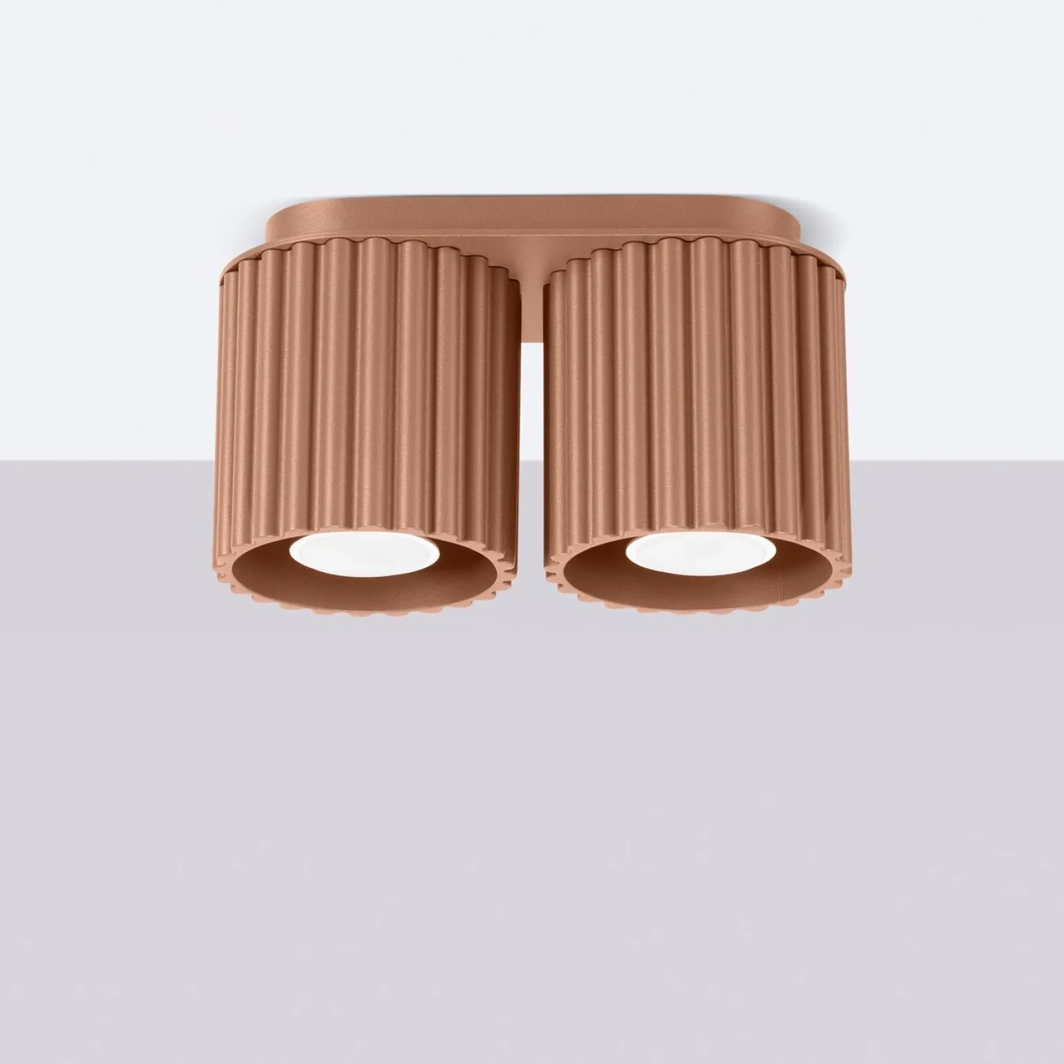 Plafon AURA 2 mocca GU10 (SL.1805) - Sollux Lighting