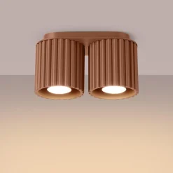Plafon AURA 2 mocca GU10 (SL.1805) - Sollux Lighting