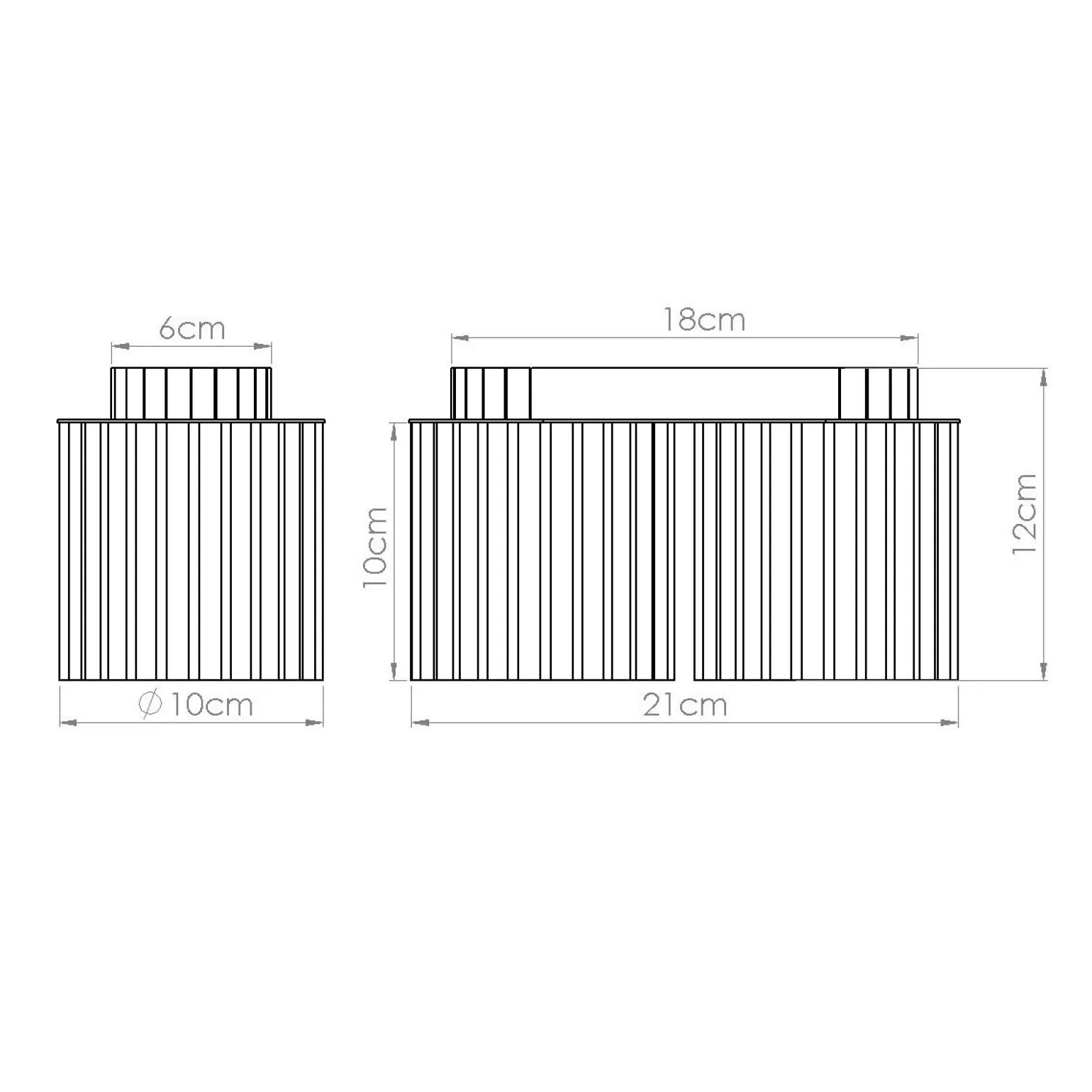 Plafon AURA 2 mocca GU10 (SL.1805) - Sollux Lighting