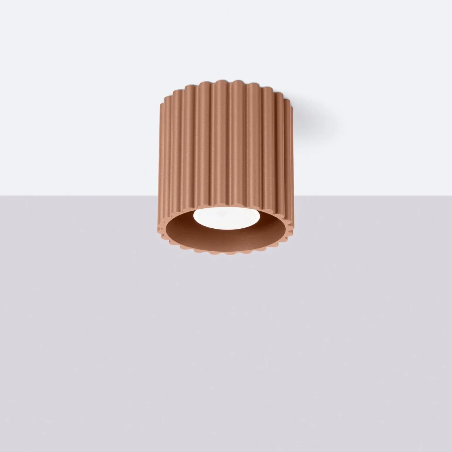 Plafon AURA 1 mocca GU10 (SL.1804) - Sollux Lighting