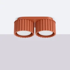 Plafon AURA 2 ochra czerwona Gx53 (SL.1803) - Sollux Lighting