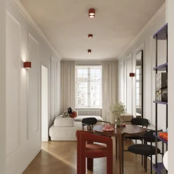 Plafon AURA 2 ochra czerwona Gx53 (SL.1803) - Sollux Lighting