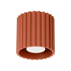 Plafon AURA 1 ochra czerwona GU10 (SL.1799) - Sollux Lighting