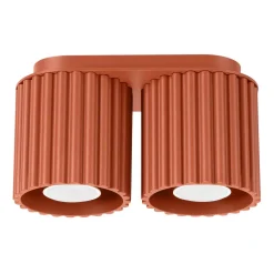 Plafon AURA 2 ochra czerwona GU10 (SL.1800) - Sollux Lighting
