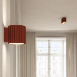 Plafon AURA 2 ochra czerwona GU10 (SL.1800) - Sollux Lighting