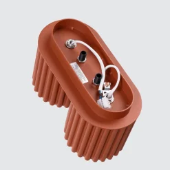 Plafon AURA 2 ochra czerwona GU10 (SL.1800) - Sollux Lighting