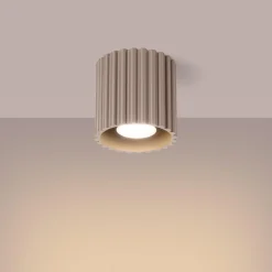 Plafon AURA 1 taupe GU10 (SL.1814) - Sollux Lighting