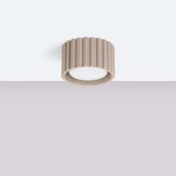 Plafon AURA 1 taupe Gx53 (SL.1817) - Sollux Lighting