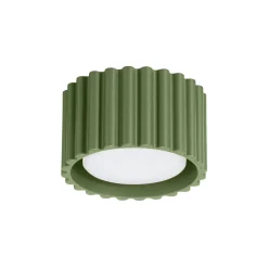 Plafon AURA 1 zielony oliwkowy Gx53 (SL.1797) - Sollux Lighting