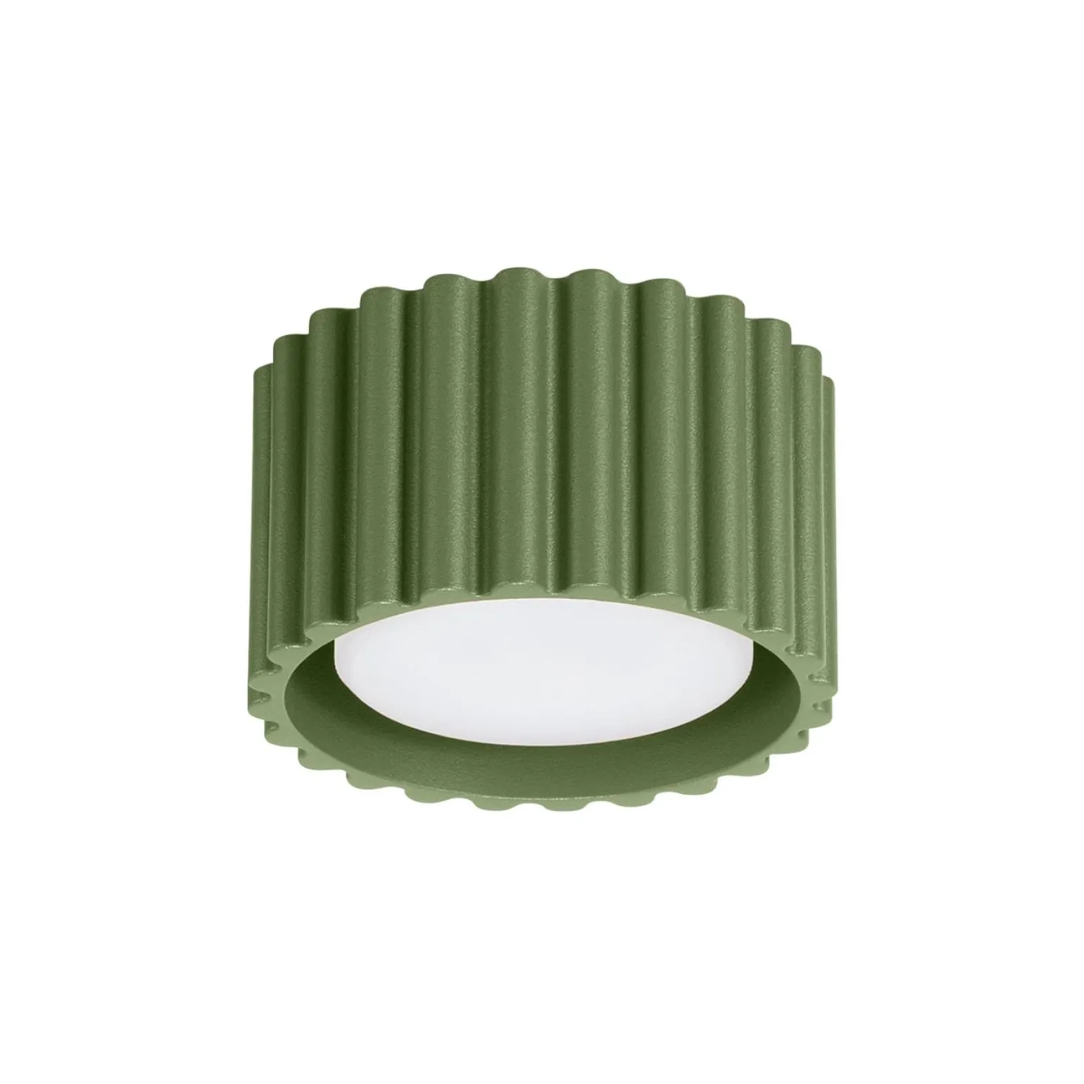 Plafon AURA 1 zielony oliwkowy Gx53 (SL.1797) - Sollux Lighting