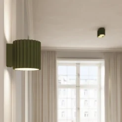 Plafon AURA 2 zielony oliwkowy GU10 (SL.1795) - Sollux Lighting