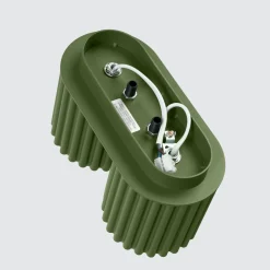 Plafon AURA 2 zielony oliwkowy GU10 (SL.1795) - Sollux Lighting