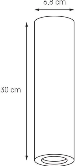 Plafon BARLO 30 biały (70022101) - KASPA