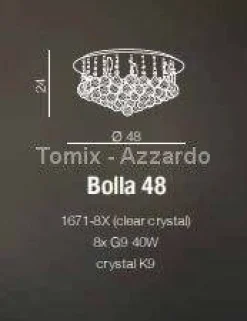 Plafon BOLLA 48 (167-18X) Azzardo