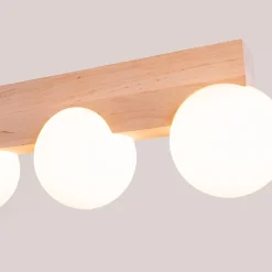 Plafon BULBO 3 naturalne drewno (SL.1684) - Sollux Lighting