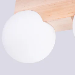Plafon BULBO 2 naturalne drewno (SL.1683) - Sollux Lighting