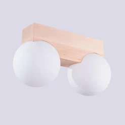 Plafon BULBO 2 naturalne drewno (SL.1683) - Sollux Lighting