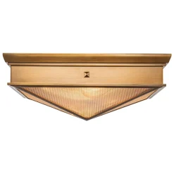 Plafon Cairo - 2 źródła światła - Vintage mosiądz (QN-CAIRO-F-M-VBS-CR) - Quintiesse