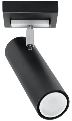 Plafon DIREZIONE 1 czarny (SL.0499) - Sollux