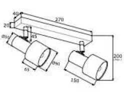 Plafon DORIA Kol. szałwia struktura (926) - Argon
