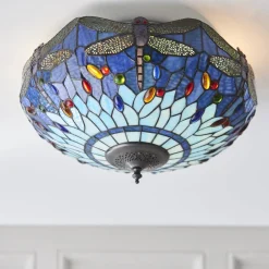 Plafon Dragonfly blue (70722) Tiffany