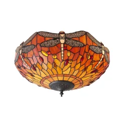 Plafon Dragonfly flame (70721) Tiffany