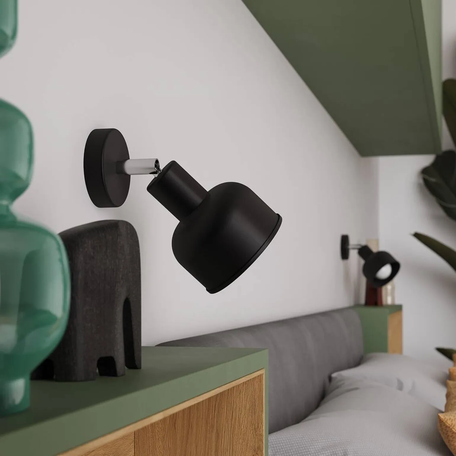 Plafon ELBA 2 czarny (SL.1317) - Sollux Lighting