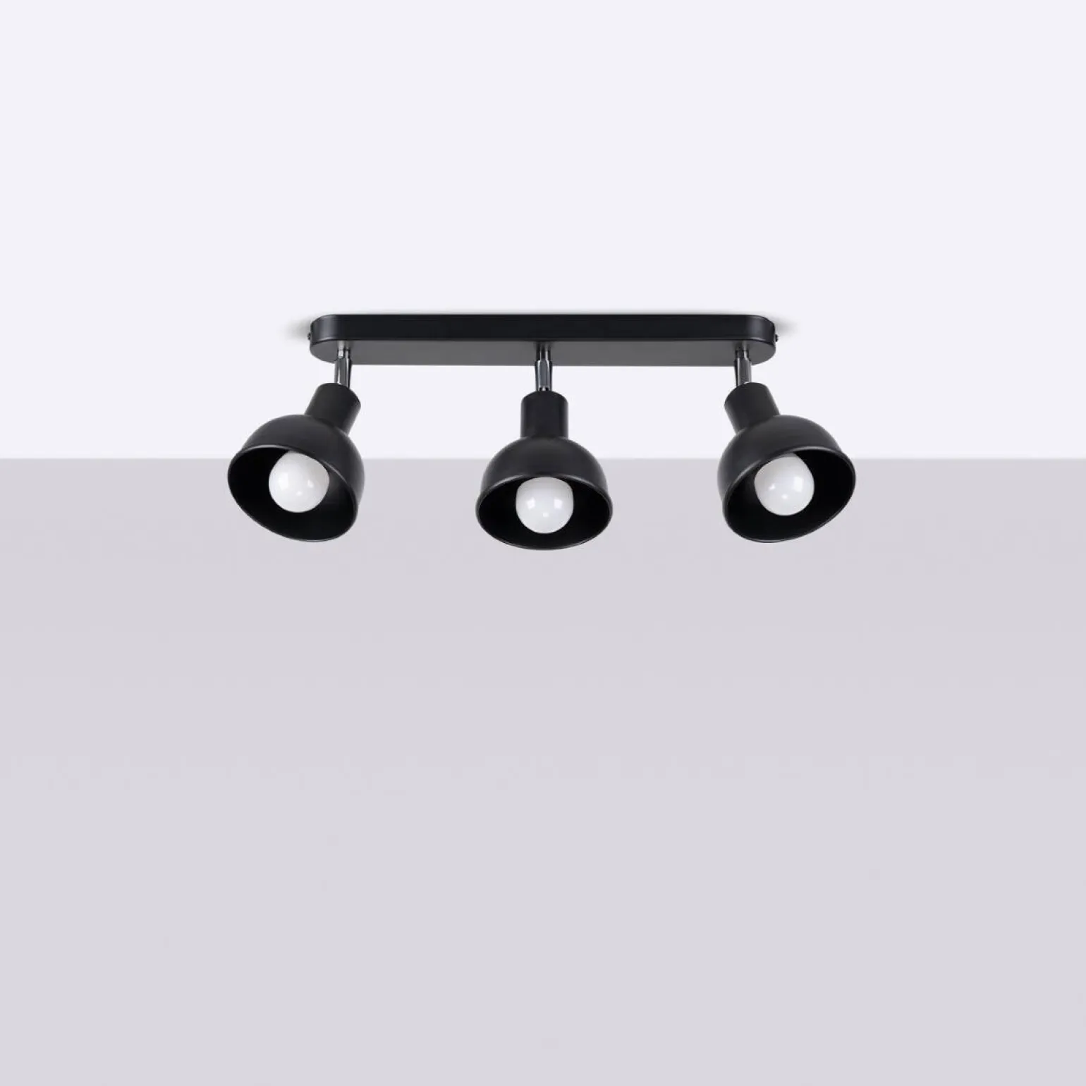Plafon ELBA 3 czarny (SL.1318) - Sollux Lighting