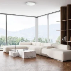 Plafon Evora Biały Round 24W 3CCT (ML1788) - Milagro