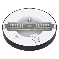 Plafon Evora Czarny Round 6W 3CCT (ML1789) - Milagro