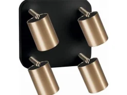 PLAFON EYE SPOT IV BRASS | MOSIĄDZ (8820) - Nowodvorski