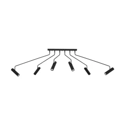 Plafon EYE SUPER BLACK VI (6505) Nowodvorski