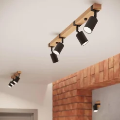 Plafon FAGER 2 czarny (SL.1344) - Sollux Lighting