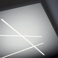 Plafon FLAT 60 cm Kol. Biały 4000K (0002.22.BI N) - Vivida