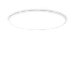 Plafon FLY Biały (FLY_SLIM_PL_D90_3000K) - Ideal Lux