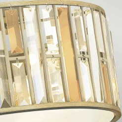 Plafon Gemma (HK-GEMMA-F-SL) - Elstead Lighting