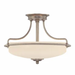 Plafon GRIFFIN kol. NIKIEL ANTYCZNY (QZ/GRIFFIN/SFSAN) Elstead Lighting