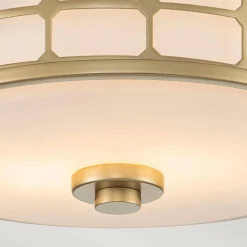 Plafon Guardian (QZ-GUARDIAN-F-PNBR) - Elstead Lighting