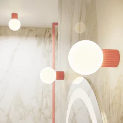 Plafon HALO brzoskwiniowy IP44 (SL.1753) - Sollux Lighting