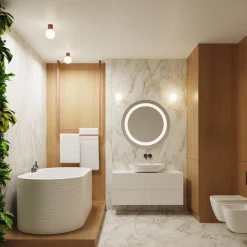 Plafon HALO mocca IP44 (SL.1733) - Sollux Lighting