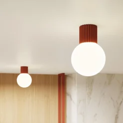 Plafon HALO ochra czerwona IP44 (SL.1728) - Sollux Lighting