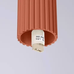 Plafon HALO ochra czerwona IP44 (SL.1728) - Sollux Lighting