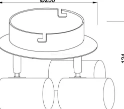Plafon INDI III (D348087)