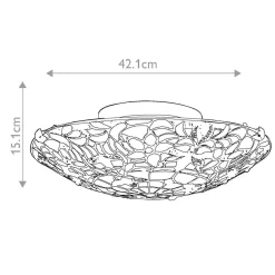 Plafon Kami (QZ-KAMI-F) - Elstead Lighting