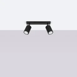 Plafon KARBON 2 czarny (SL.1580) - Sollux Lighting