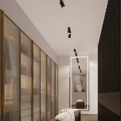 Plafon KARBON 2 czarny (SL.1580) - Sollux Lighting