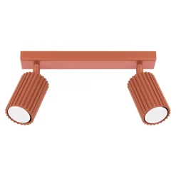 Plafon KARBON 2 ochra czerwona (SL.1637) - Sollux Lighting