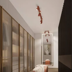 Plafon KARBON 2 ochra czerwona (SL.1637) - Sollux Lighting