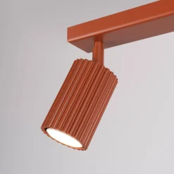 Plafon KARBON 2 ochra czerwona (SL.1637) - Sollux Lighting